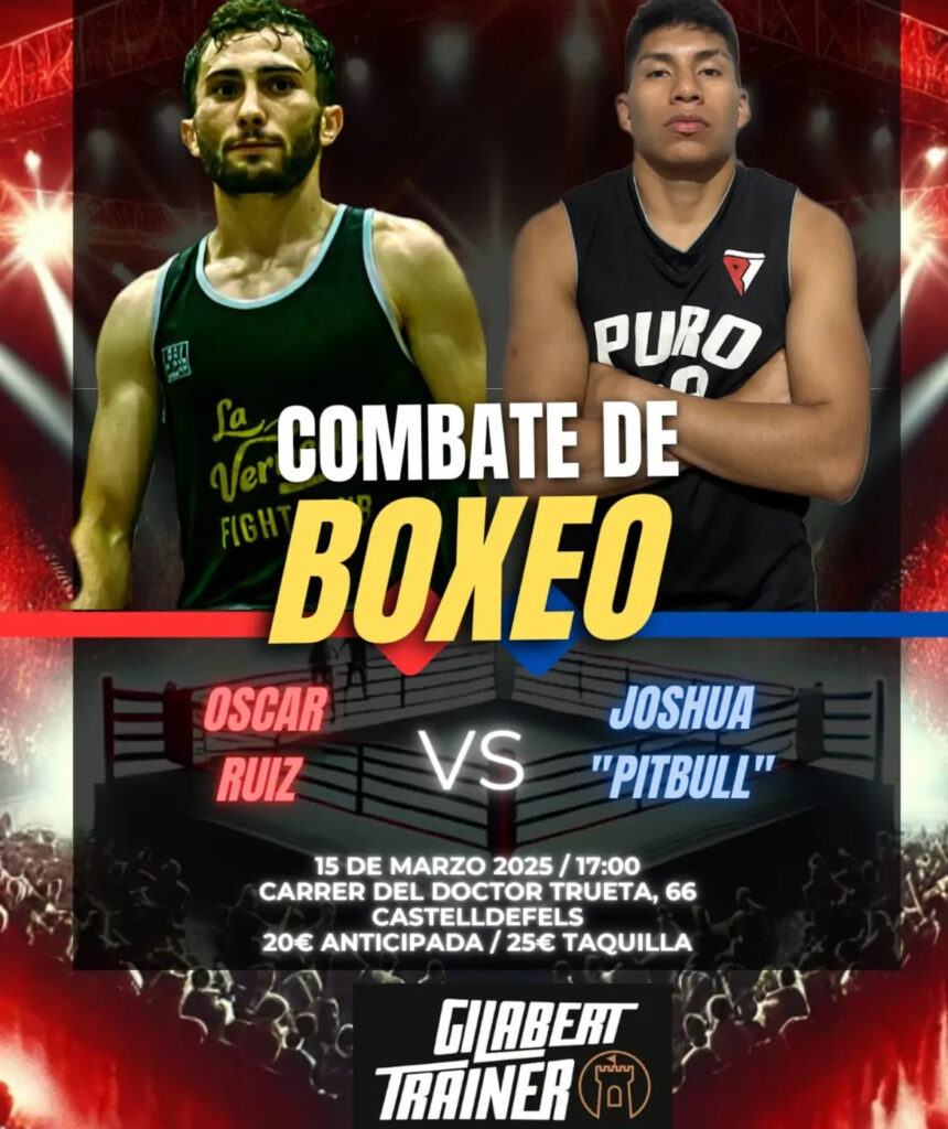 combate de boxeo
