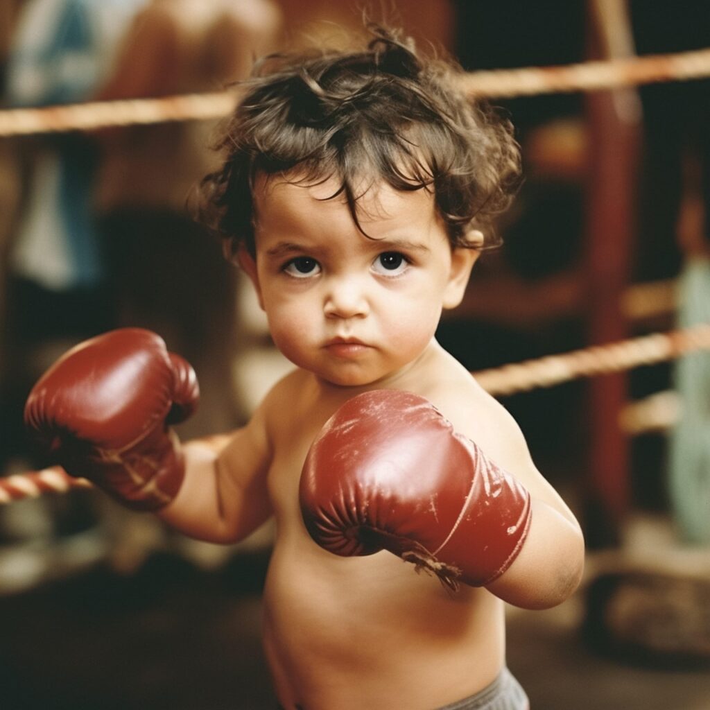 Boxeo para niños: beneficios, edad recomendada y precauciones 3 niño boxeando