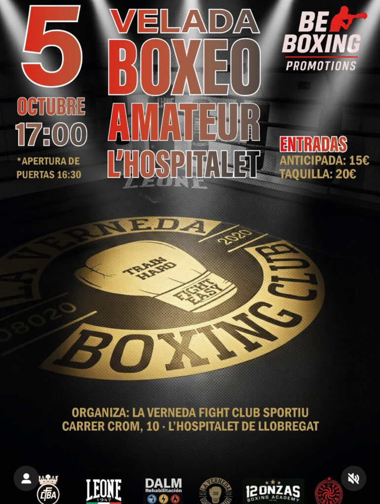 velada boxeo amateur barcelona