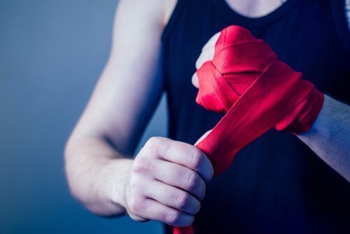 mantenimiento y limpieza vendas de boxeo