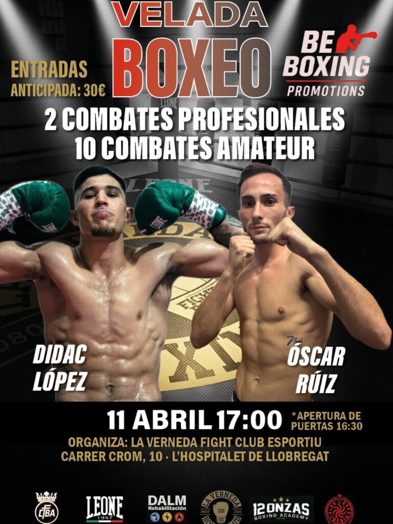 velada de boxeo profesional y amateur hospitalet de llobregat