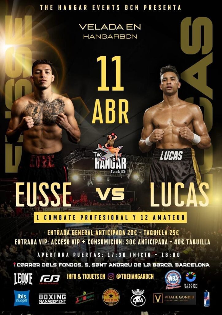 velada boxeo amateur y profesional en Sant Andreu de la Barca