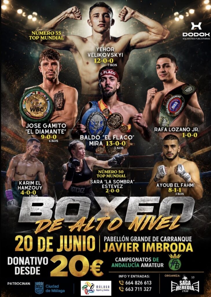 Boxeo de alto nivel en Málaga
